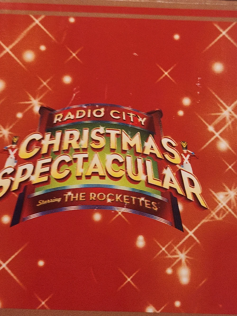 Radio City Christmas Spectacular  Hand-crafted Glass Nativity Ornament